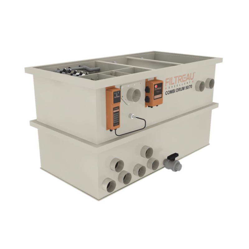 Filtreau Excellent Combi Drum 50/70 Pump Fed 