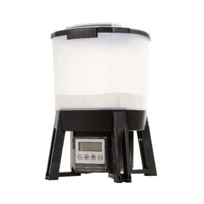 aquaforte solar powered fish feeder