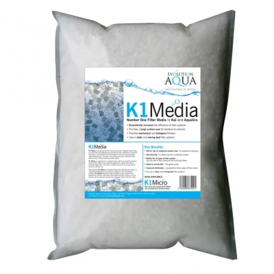 evolution aqua k1 filter media