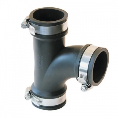 flexible rubber tees