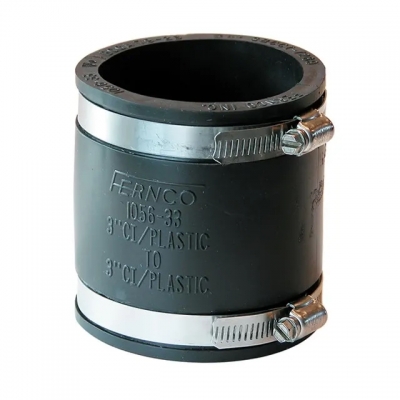 flexible rubber straight connectors