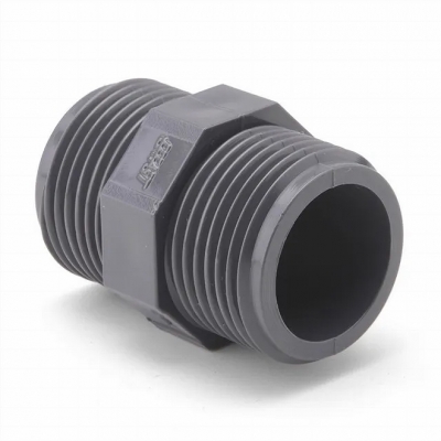 hexagon male threaded barrel nipple