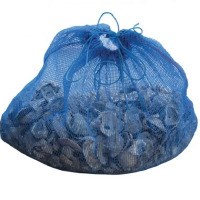 japanese oyster shell halves in net bag 5 kg