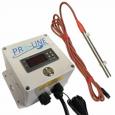 pro line titanium aquatic pond heater 1 kw