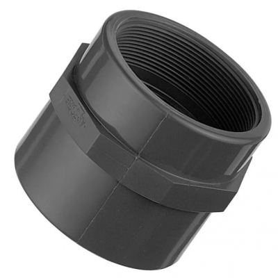 threaded female to plain female pressure socket